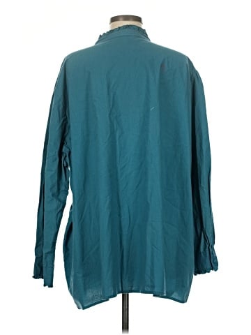 Ulla Popken Long Sleeve Blouse (view 2)