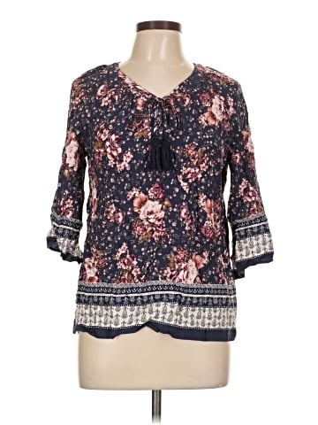 Krazy Kat 3/4 Sleeve Blouse (view 1)