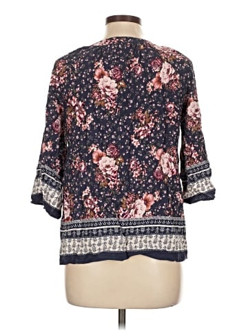 Krazy Kat 3/4 Sleeve Blouse (view 2)