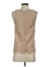 Joie Tan Sleeveless Blouse Size XS - photo 2