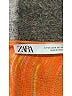 Zara Orange Pullover Sweater Size M - photo 7