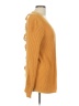 Pinque 100% Acrylic Yellow Cardigan Size L - photo 4