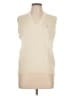Assorted Brands Ivory Sweater Vest Size LgEstimated - photo 1