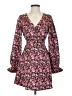 Vero Moda Floral Pink Cocktail Dress Size XS - photo 1