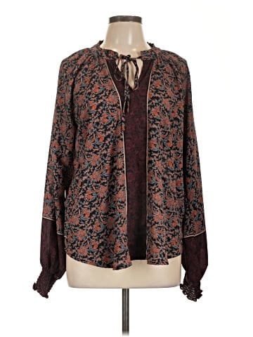 ASTR The Label Long Sleeve Blouse (view 1)