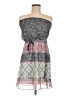 Mudd 100% Polyester Paisley Gray Casual Dress Size M - photo 1
