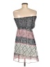 Mudd 100% Polyester Paisley Gray Casual Dress Size M - photo 2