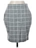 Express Argyle Gray Casual Skirt Size S - photo 1