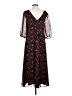 MELLODAY 100% Polyester Black Casual Dress Size S - photo 2