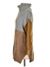 Sunday in Brooklyn Color Block Brown Turtleneck Sweater Size M - photo 5