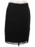 Talbots Solid Black Formal Skirt Size 8 - photo 1