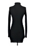 Unbranded Solid Black Casual Dress Size S - photo 2