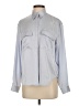 Calvin Klein 100% Polyester Silver Long Sleeve Blouse Size XS - photo 1
