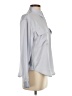 Calvin Klein 100% Polyester Silver Long Sleeve Blouse Size XS - photo 4