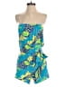 Lilly Pulitzer 100% Rayon Tropical Blue Romper Size XS - photo 1