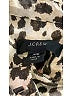 J.Crew 100% Cotton Animal Print Tan Long Sleeve Blouse Size XXS - photo 7