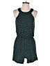 Emma & Michele 100% Rayon Polka Dots Teal Romper Size S - photo 1