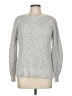 Ann Taylor Tweed Silver Gray Pullover Sweater Size M - photo 1