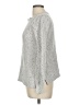 Ann Taylor Tweed Silver Gray Pullover Sweater Size M - photo 5