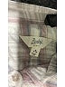 Bixby Nomad 100% Rayon Plaid Ivory 3/4 Sleeve Button-Down Shirt Size M - photo 7