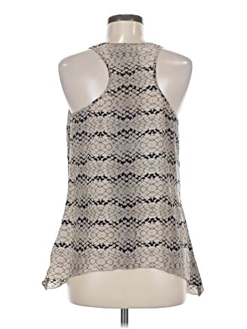 Matty M Sleeveless Silk Top (view 2)