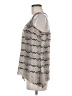 Matty M 100% Silk Silver Sleeveless Silk Top Size M - photo 5