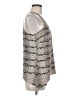 Matty M 100% Silk Silver Sleeveless Silk Top Size M - photo 4