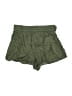 Zara Solid Green Shorts Size M - photo 2