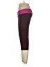 Lululemon Athletica Color Block Purple Burgundy Active Pants Size 8 - photo 5