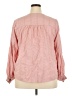 Torrid Pink Long Sleeve Blouse Size 2X Plus (2) - photo 2