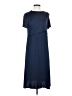 Unbranded Solid Blue Casual Dress Size S - photo 1