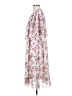 Keluummi 100% Polyester Floral Pink Cocktail Dress Size 26 waist - photo 5