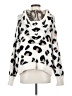 New In Animal Print White Pullover Sweater Size S - photo 2