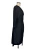 Ann Taylor 100% Polyester Blue Kimono Size 8 - photo 4