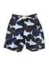 Janie and Jack 100% Polyester Blue Gray Board Shorts Size 3-6 mo - photo 1
