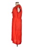 DR2 100% Rayon Orange Casual Dress Size L - photo 5