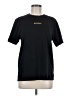 Unbranded Solid Black Short Sleeve T-Shirt Size M (estimated) - photo 1