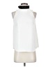 J.Crew 100% Polyester Ivory Sleeveless Blouse Size XXS - photo 1