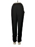 Aqua 100% Polyester Solid Black Track Pants Size M - photo 2