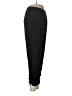 Aqua 100% Polyester Solid Black Track Pants Size M - photo 4