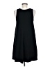 Old Navy Solid Black Casual Dress Size M - photo 2
