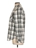 Chaser Plaid Silver Long Sleeve Button-Down Shirt Size L - photo 5