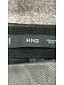 MNG 100% Polyester Black Faux Leather Pants Size M - photo 7