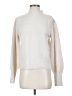 Pink Republic Solid Ivory Turtleneck Sweater Size S - photo 1