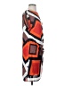 Ann Taylor 100% Polyester Graphic Orange Casual Dress Size S (petite) - photo 4