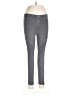 Beulah Style Solid Gray Casual Pants Size L - photo 1