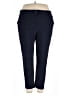Assorted Brands Solid Blue Casual Pants Size 24 waist - photo 1