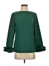 Sail to Sable Green Long Sleeve Blouse Size XS - photo 1