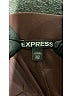 Express 100% Spandex Solid Burgundy Brown Track Pants Size XXS - photo 4