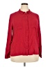 Ambiance 100% Rayon Red Long Sleeve Button-Down Shirt Size 2X - photo 1